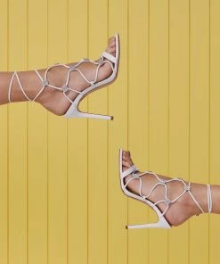 Sale Kallie Nappa Leather Sandal