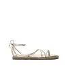 Sale Kittie Metallic Nappa Sandal