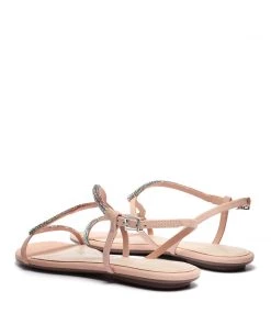 Sale Agaviny Studded Nubuck Sandal