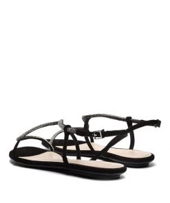 Sale Agaviny Studded Nubuck Sandal