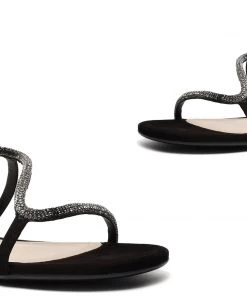 Sale Agaviny Studded Nubuck Sandal