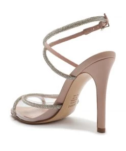 Sale Louise Vinyl & Nappa Leather Sandal