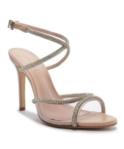 Sale Louise Vinyl & Nappa Leather Sandal