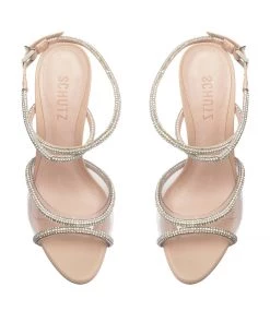 Sale Louise Vinyl & Nappa Leather Sandal