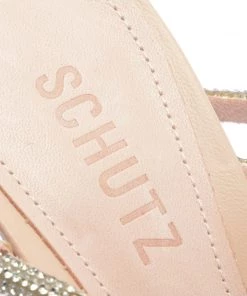 Sale Louise Vinyl & Nappa Leather Sandal