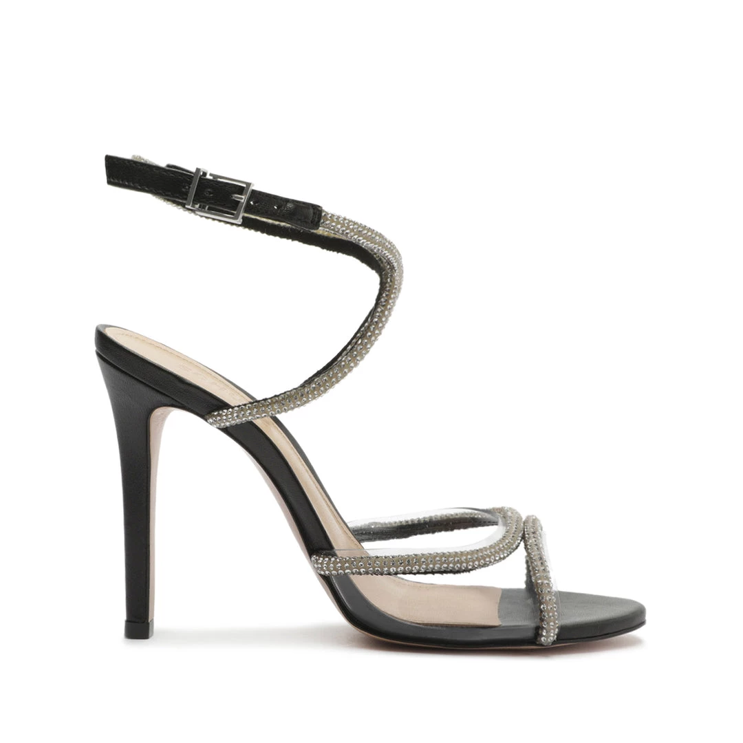 Sale Louise Vinyl & Nappa Leather Sandal 3 Sale Louise Vinyl & Nappa Leather Sandal