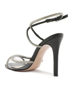 Sale Louise Vinyl & Nappa Leather Sandal 11 Sale Louise Vinyl & Nappa Leather Sandal
