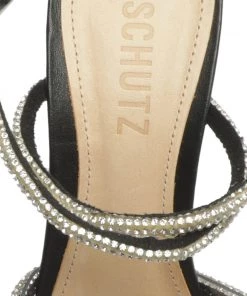 Sale Louise Vinyl & Nappa Leather Sandal 14 Sale Louise Vinyl & Nappa Leather Sandal