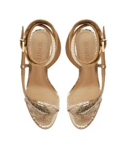 Sale Courtney High Metallic Sandal