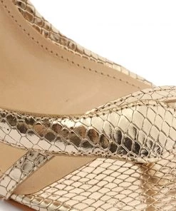 Sale Courtney High Metallic Sandal