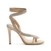 Sale Courtney Crystal Nappa Leather Sandal