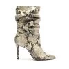 Bets-CO Ashlee Snake-Embossed Leather Bootie 2 Bets-CO Ashlee Snake-Embossed Leather Bootie