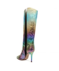 Sale Maryana Metallic Leather Boot