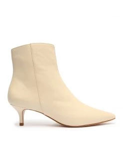 Bets-CO Mikki Low Leather Bootie Booties
