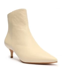 Bets-CO Mikki Low Leather Bootie Booties
