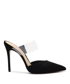 Bets-CO Sionne Suede & Vinyl Mule Best Sellers