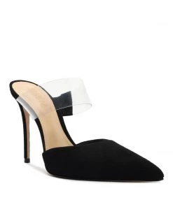 Bets-CO Sionne Suede & Vinyl Mule Best Sellers