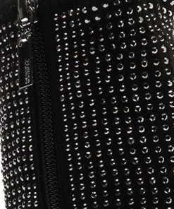 Sale Sybil Suede & Rhinestones Bootie