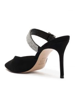 Sale Tishara Nubuck & Rhinestones Pump