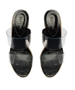Sale Arien Vinyl & Patent Leather Sandal
