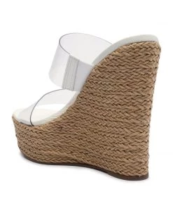 Sale Arien Vinyl & Patent Leather Sandal