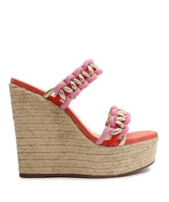 Sale Juliet Suede & Metallic Leather Sandal