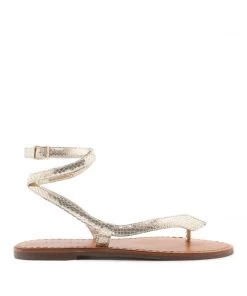 Spring 22 Best Sellers Courtney Metallic Leather Sandal