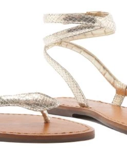 Spring 22 Best Sellers Courtney Metallic Leather Sandal
