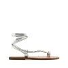 Spring 22 Sandals Courtney Metallic Leather Sandal