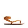 Sale Courtney Metallic Leather Sandal