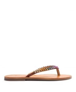 Sale Belle Nappa Leather Sandal