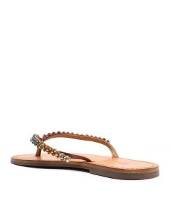 Sale Belle Nappa Leather Sandal