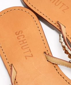 Sale Belle Nappa Leather Sandal