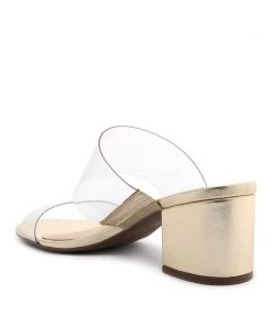 CO Victorie Metallic Leather Sandal