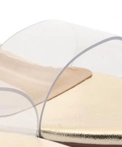 CO Victorie Metallic Leather Sandal