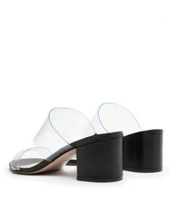 CO Victorie Vinyl & Leather Sandal
