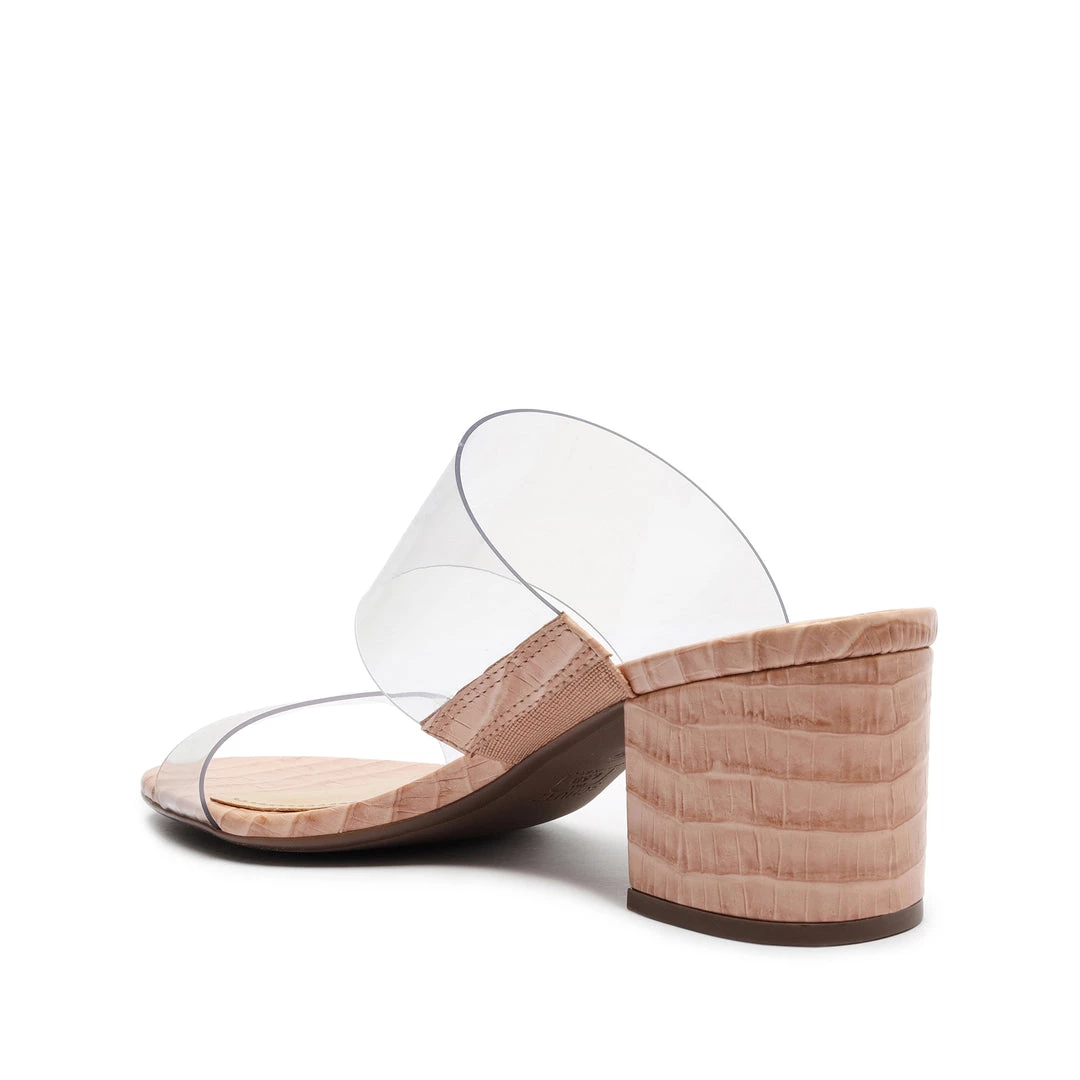 Victorie Crocodile-Embossed Leather Sandal 5 Victorie Crocodile-Embossed Leather Sandal