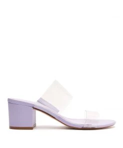 Sale Victorie Nappa Leather & Vinyl Sandal