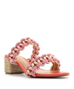 Sale Juliet Mid Suede & Leather Sandal