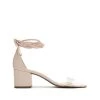 Pre Fall 22 Jessie Mid Block Nappa Leather & Vinyl Sandal New In 2 Pre Fall 22 Jessie Mid Block Nappa Leather & Vinyl Sandal New In