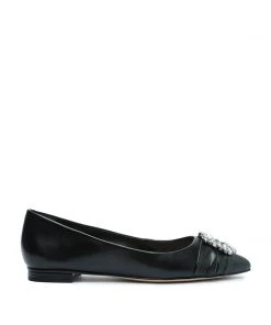Sale Meisho Nappa Leather Flat