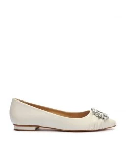 Sale Meisho Nappa Leather Flat