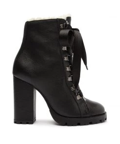 Sale Zhara Winter Leather Bootie