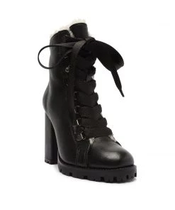 Sale Zhara Winter Leather Bootie