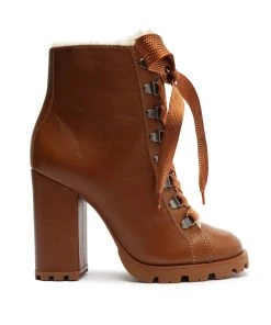 Sale Zhara Winter Leather Bootie