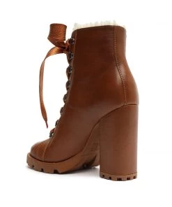 Sale Zhara Winter Leather Bootie