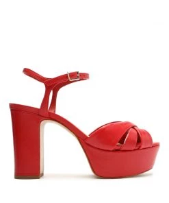 Summer 22 New In Keefa Nappa Leather Sandal