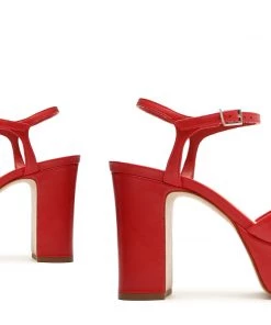 Summer 22 New In Keefa Nappa Leather Sandal