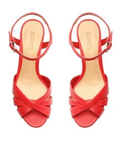 Summer 22 New In Keefa Nappa Leather Sandal