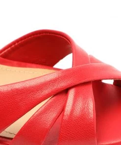 Summer 22 New In Keefa Nappa Leather Sandal